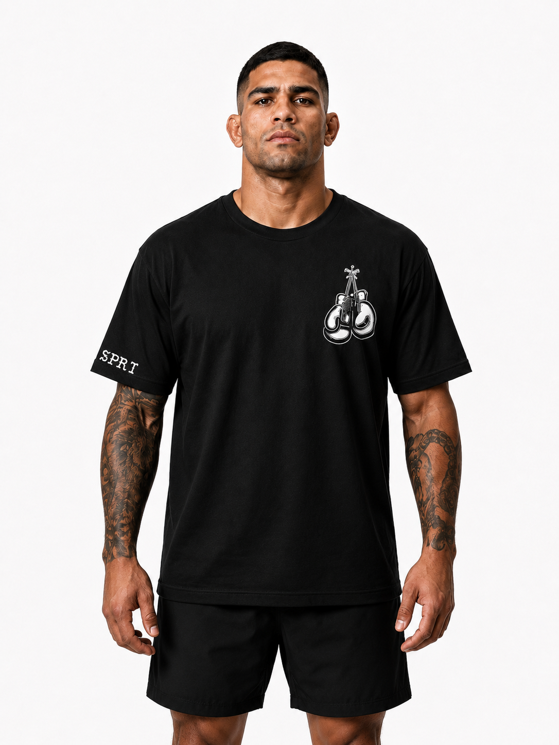Sparta - Camiseta Cottonflex - Sprt Striking Squad [ Estampa Branca ]