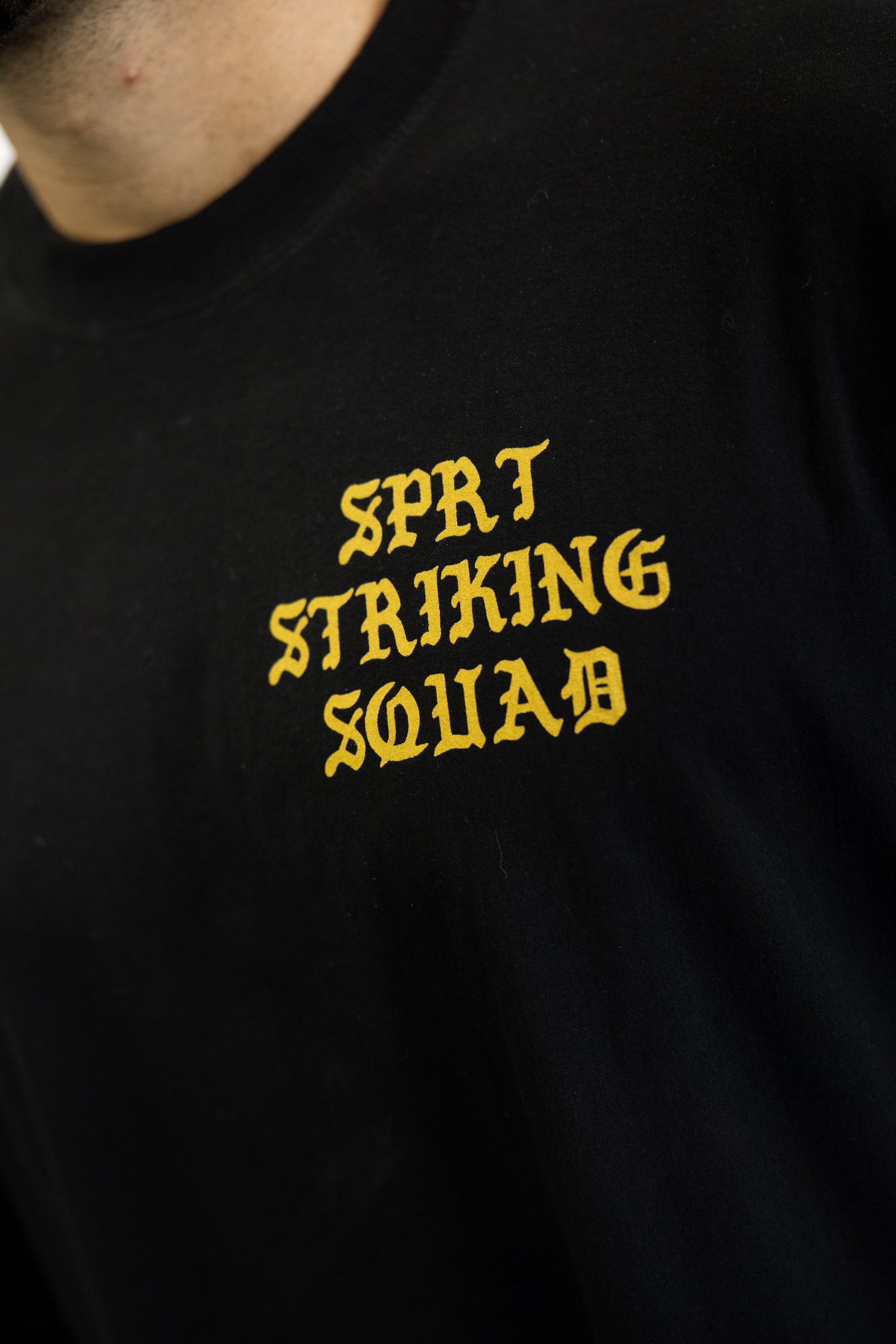 Sparta - Camiseta Overiszed 30.1 - Striking [ Estampa Dourada ]