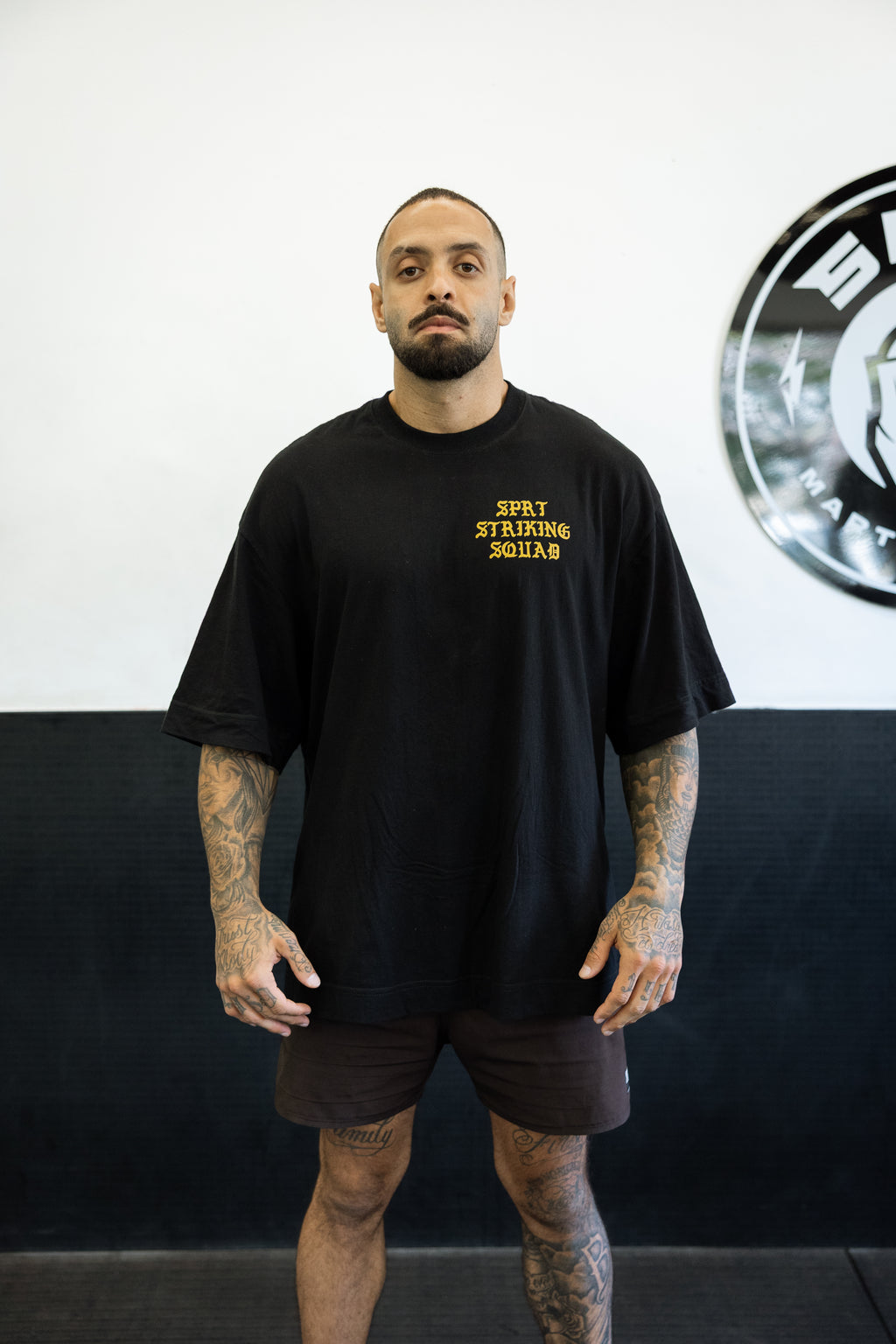 Sparta - Camiseta Overiszed 30.1 - Striking [ Estampa Dourada ]