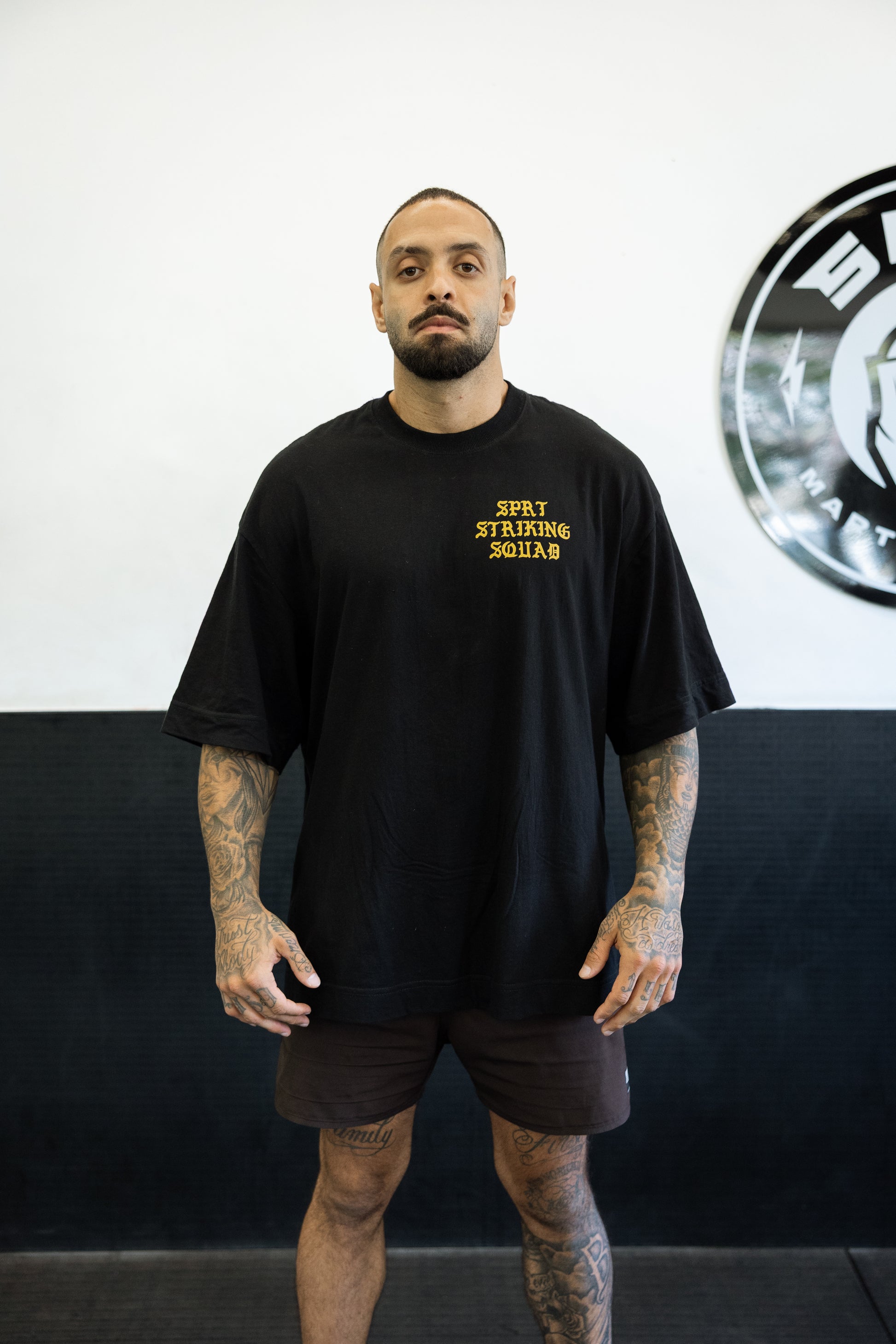 Sparta - Camiseta Overiszed 30.1 - Striking [ Estampa Dourada ]