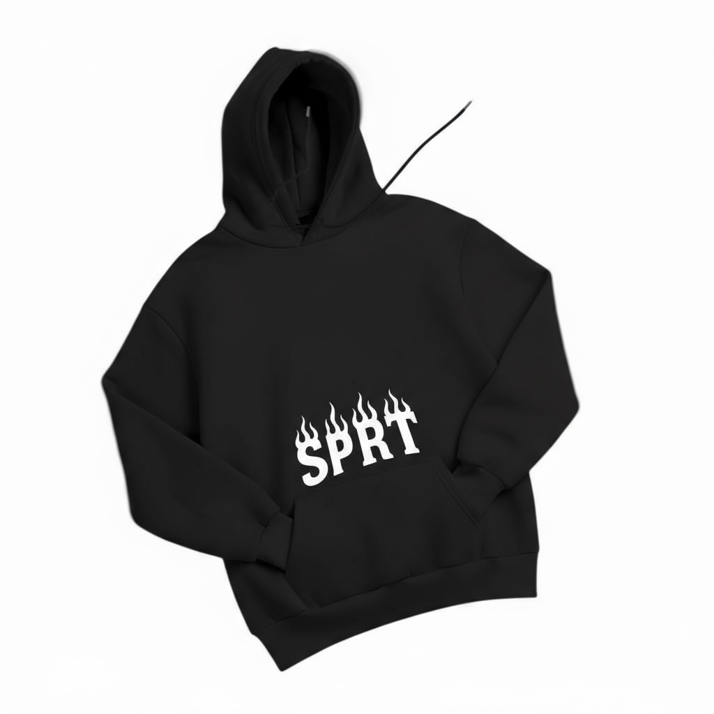 Sparta - Moletom Canguru Premium 3 cabos - Sprt Flame Hoodie