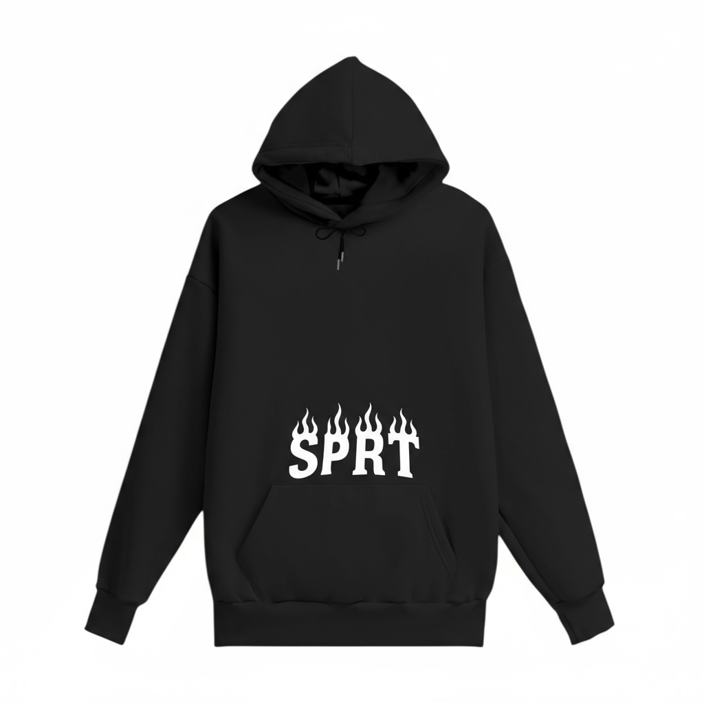 Sparta - Moletom Canguru Premium 3 cabos - Sprt Flame Hoodie