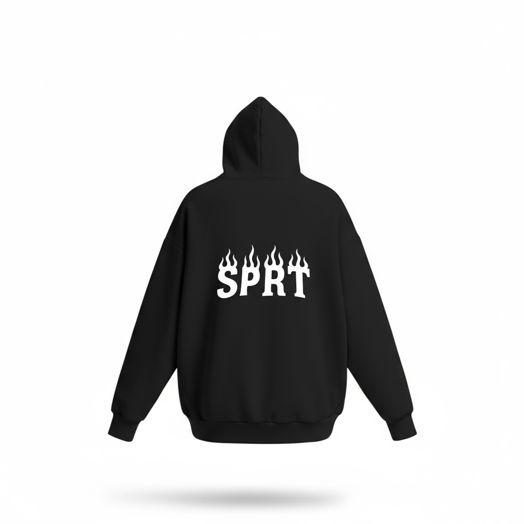 Sparta - Moletom Canguru Premium 3 cabos - Sprt Flame Hoodie