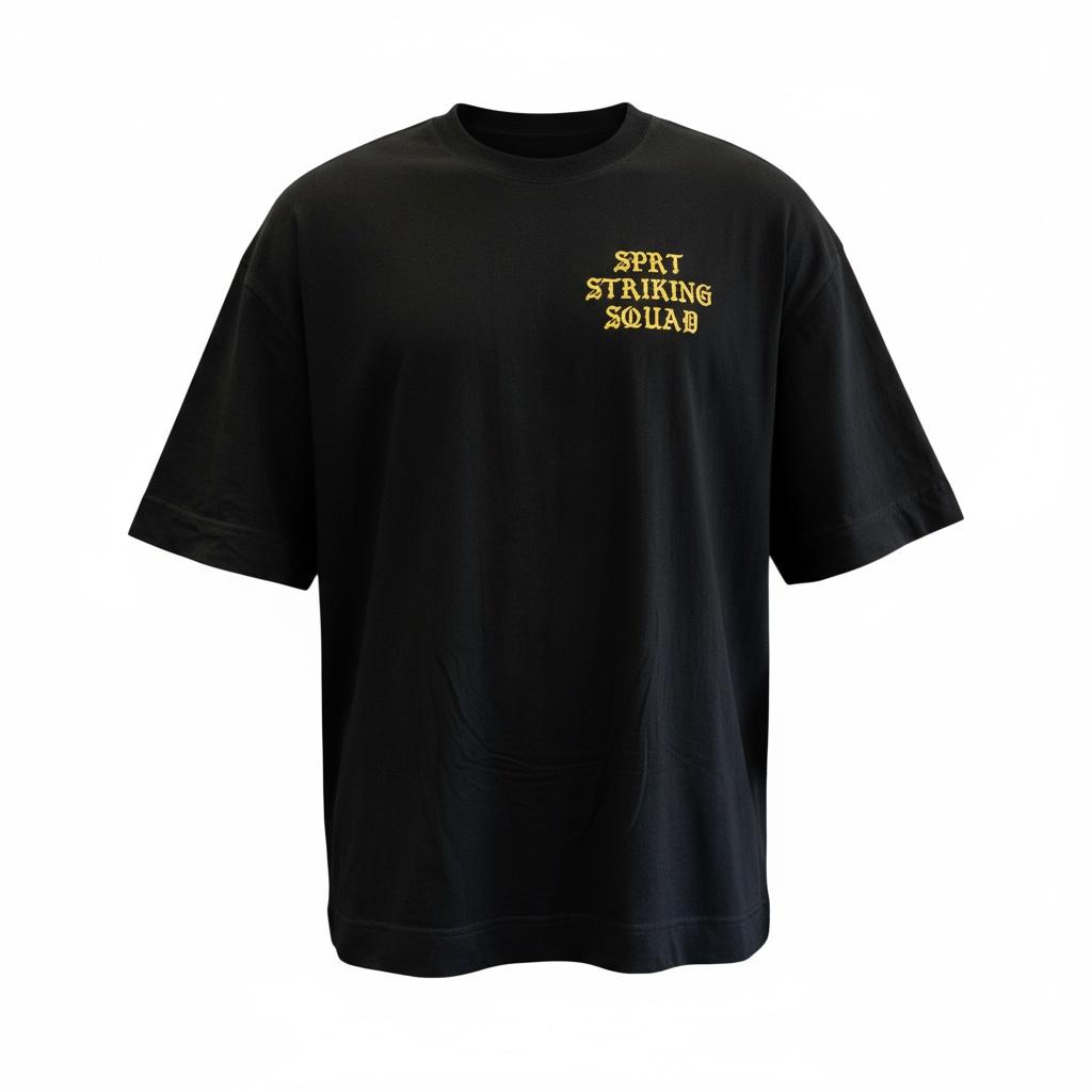 Sparta - Camiseta Overiszed 30.1 - Striking [ Estampa Dourada ]